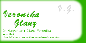 veronika glanz business card